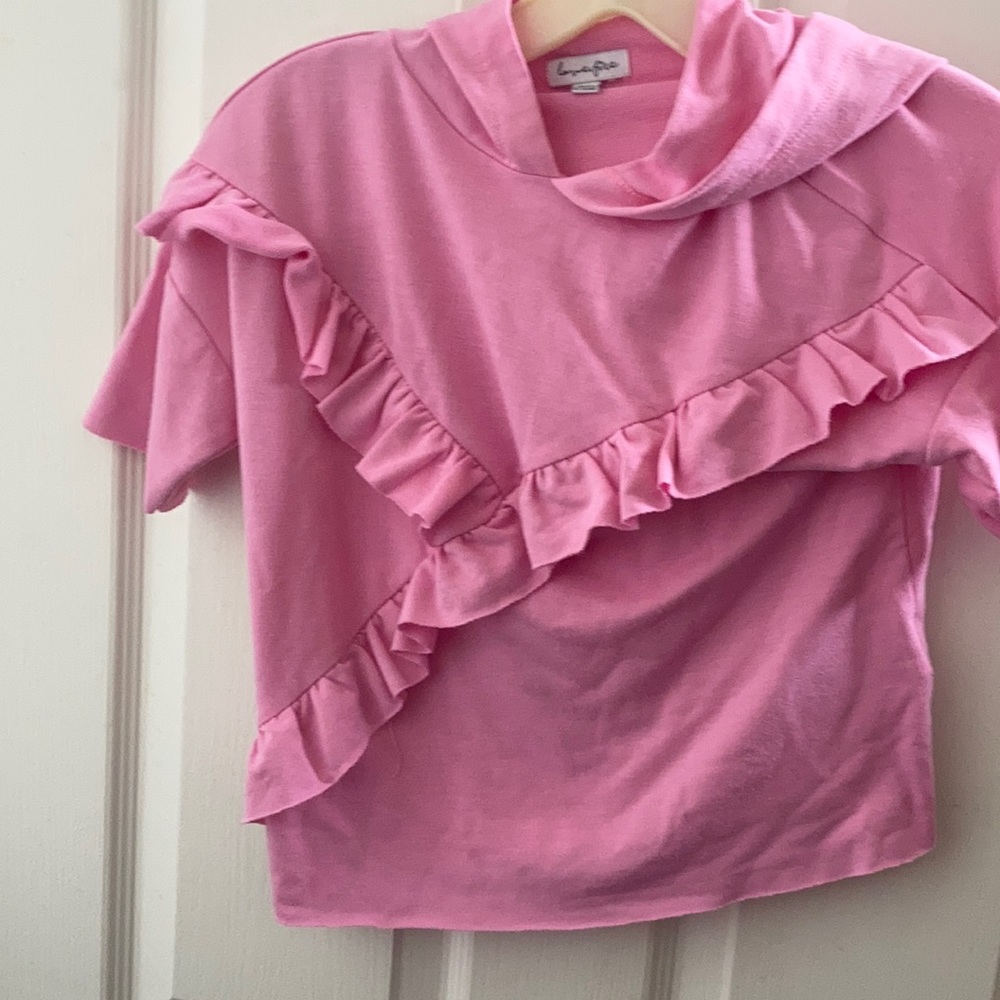 FINAL MARKDOWN Girls love fire hooded tee medium